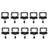 Misting Nozzle Tee Assembly 3/8" Push-in with Poly Filter 3GPH 10 pack