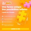 Plus-Plus 3490 Big Breeze Building Blocks, Multicoloured, 15 Pieces