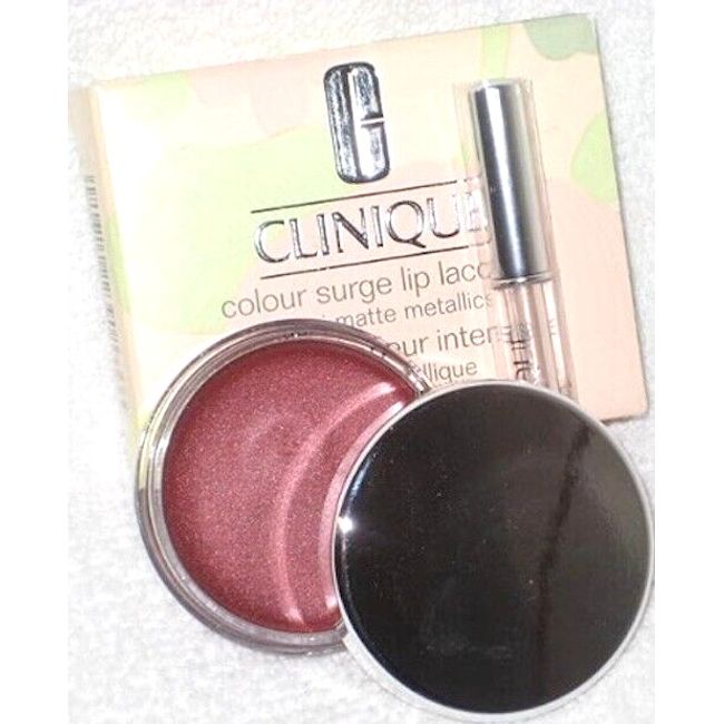 CLINIQUE Colour Surge Lip Lacquer Demi Matte Metallics No. 103 V.I.P. PNK .33oz