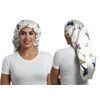SAYMRE Satin Bonnet Silky Sleep Cap,Adjustable Hair Bonnet for Braids Curly Hair (Long Size, Long Butterfly)