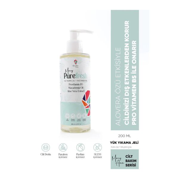 Yüz Temizleme Jeli / Purefresh Face Wash Gel