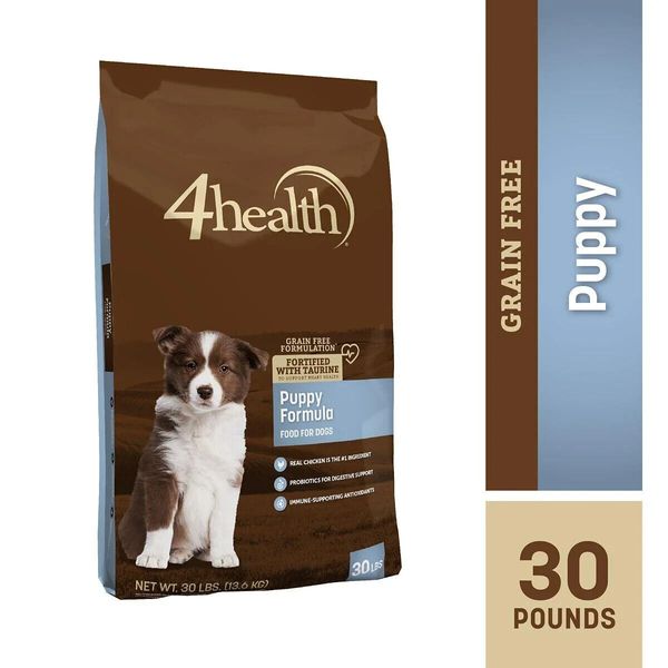 4health Grain Free Puppy Chicken Formula Dry Dog Food 30 lb