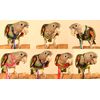 Parrot Wizard Bird Harness Set (Petite, Blue)