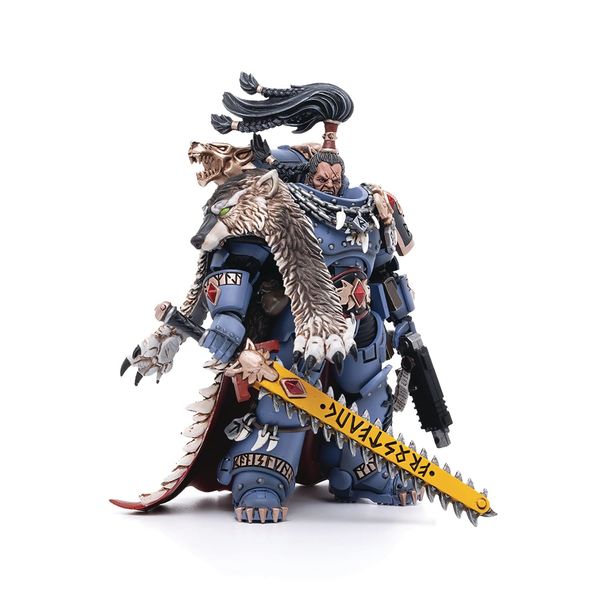 MERCHANDISING LICENCE Bloomage Joytoy Tech Joytoy Warhammer 40,000 Space Wolves Ragnar Blackmane 1/18 Action Figure (Net)