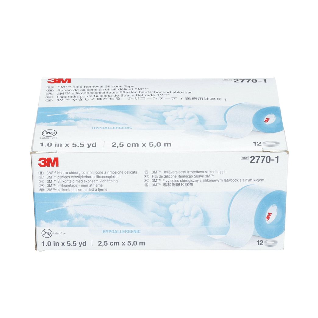 3M Micropore S Surgical Tape, 2770-1, 1 inch x 5.5 Yard (2.5 cm 5m), 12 Rolls/Box, 10 Boxes/Case 85161 Industrial Products & Supplies