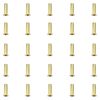 ECSiNG 100pcs Brass Compression Insert Suitable for 1/8inch Tube Outer Diameter for Water Oil Air Pipe