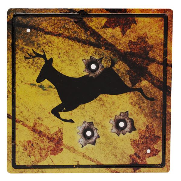 Rivers Edge 1485 Deer Crossing Tin Sign