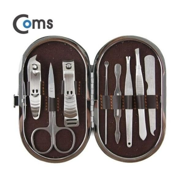 [RGO07009]Coms Nail Tool Set Round Pouch Nail Care Tool