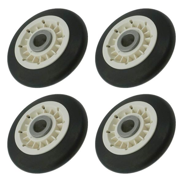 Ecumfy 4 Packs 4581EL3001E Dryer Drum Roller Compatible with LG Dryers Replace 4581EL3001A 4581EL3001F PS7321740