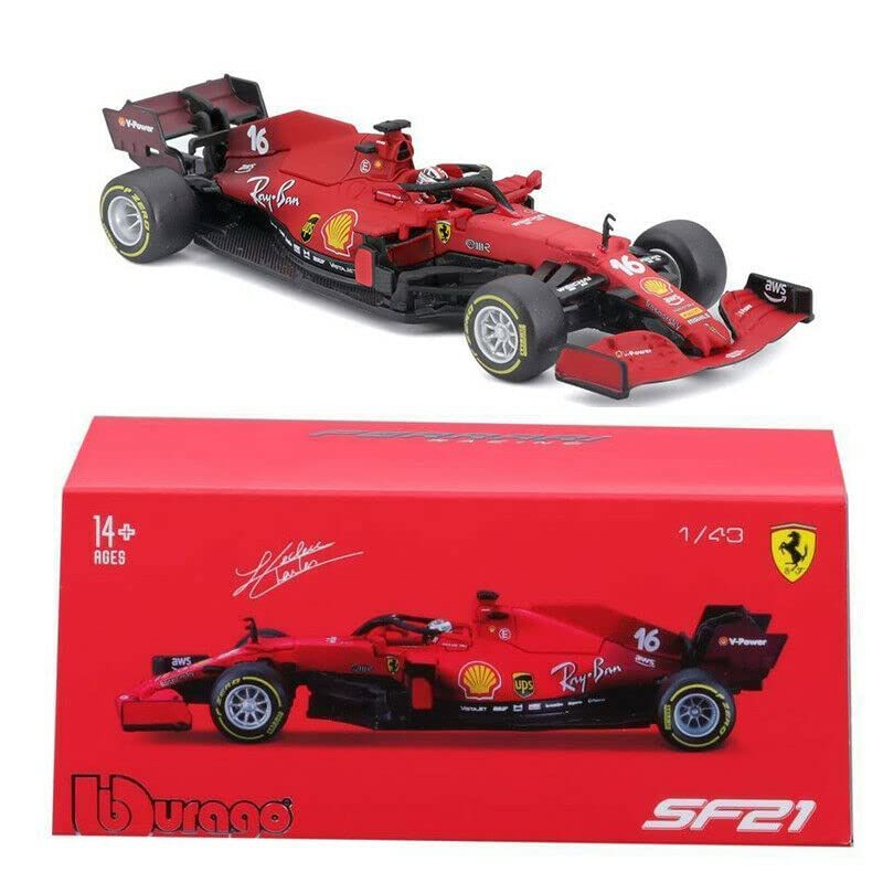 Ferrari F1 SF21 Charles Leclerc - DeAgostini 1/24 - NEUF Sous Blister