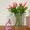 Vase Statement Book Modeling Ikebana Interior Acrylic Material Height 18CM