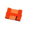 Asuka Sewing Patch Panel Molle Compatible Orange (3 Frames)