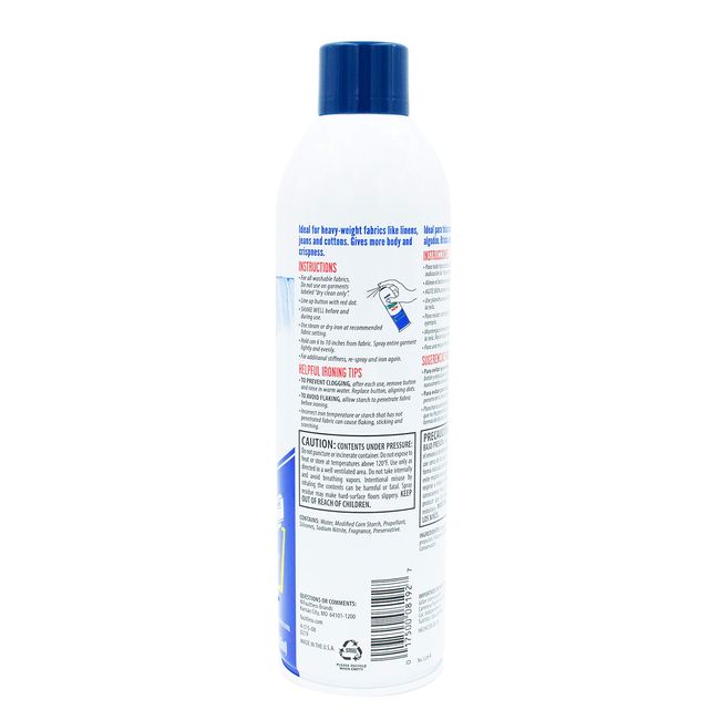 Ironing Clothes Spray Starch Fragrant Starch Spray for Ironing Clothes -  China Spray Starch and Speed Starch price