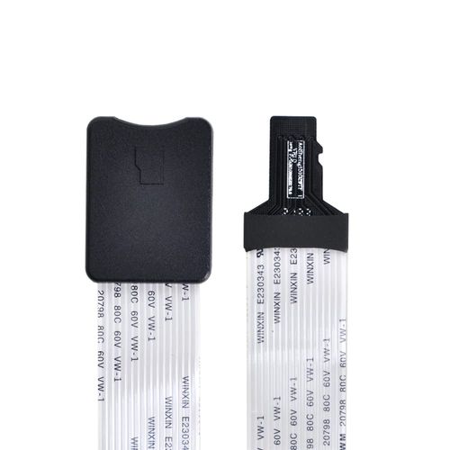 Xiwai Micro-SD TF Memory Card Kit Male to TF Female Extension Soft Flat FPC Cable Extender 25cm