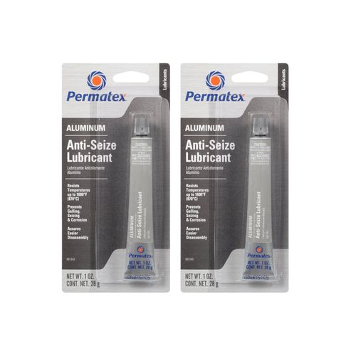 Permatex 81343 Anti-Seize nBTmv Lubricant, 1 Ounce Tube (2 Pack)