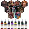 All Purpose Tattoo Ink 25 Base Color Set Tattoo Supplies Professional Tattoo Pigment Body Color 0.5 Oz (15 Milliliters)