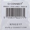 30 X LEVER ARCH FILE SPINE LABELS BOX FILE STORAGE SELF ADHESIVE
