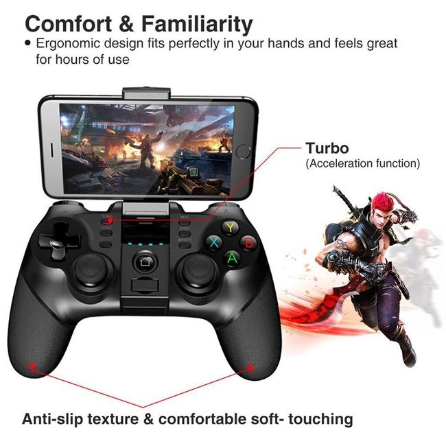 Bluetooth 2.4G Switch Pro Controller Gamepad For Nintend Switch Lite Steam  Game Joystick PC TV Box Smart Phone Tablet PS3 - AliExpress