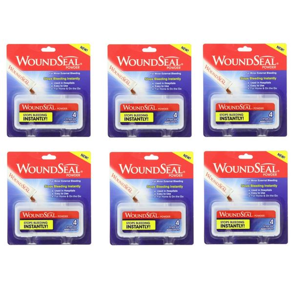 WoundSeal Powder, 4 Each (Pack of 6)