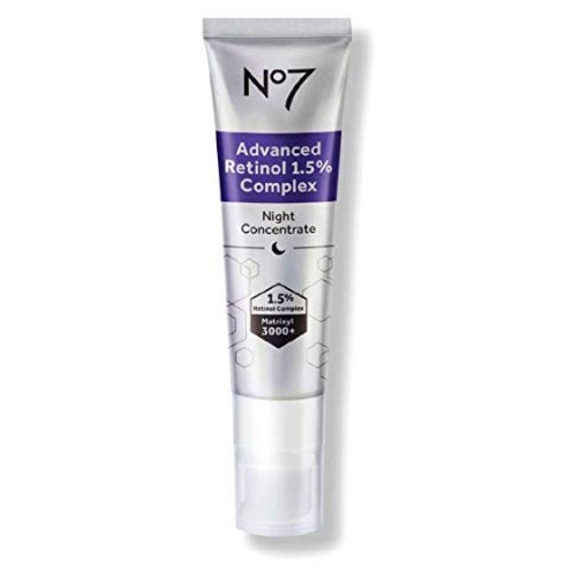 No7 Advanced Retinol 1.5% Complex Night Concentrate Skin Transforming Accelerator 30ml