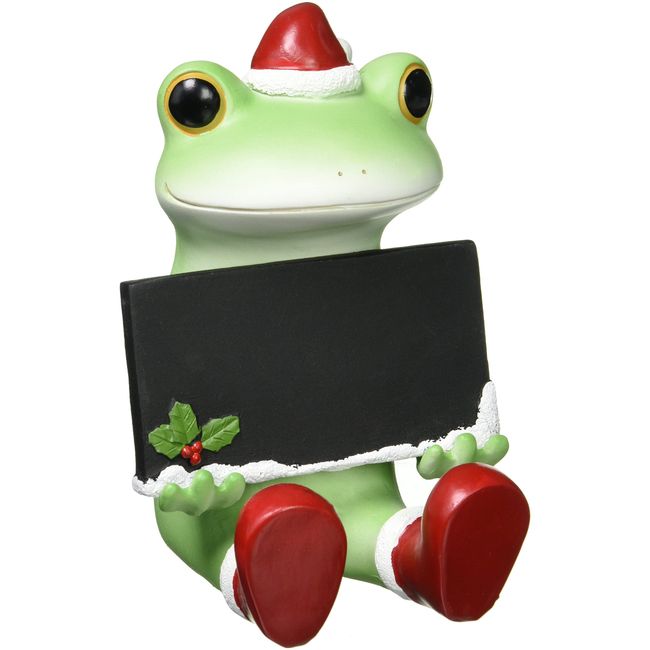 Daikai Copo Garden Frog with Chalkboard 72468 11.2 x 11.2 x 16cm