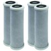 Fits Whirlpool WHKF-DB1 Undersink Water Filter Replacement Cartridges 4 Pack