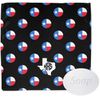 RNK Shops Personalized Texas Polka Dots Washcloth