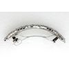 Faship Gorgeous Clear CZ Crystal S Shape Barrette Clip