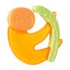 CHICCO - Coolant Teether 4 Months +, Green/Orange, Assorted Colours, Pack of 1