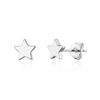 Philip Jones Silver Plated Star Stud Earrings