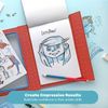 Tiger Tribe People Drawing Set & Colouring Set