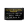Dell 00R579 40 Pins Screen Replacement LCD LED Display With Tools