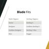 Wahl Professional 3-Hole Standard Clipper Blade, 0000, Replacement Blade for ...
