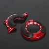 3D Left Right Engine Cover Guard Protector Slider Compatible with Monkey 125 2022-2024 JB03 (Red)
