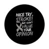 Stroke Survivor stroke recovery PopSockets Adhesive PopGrip