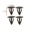 Engine Undertray Cover Fastener Clips Screws Kit Car Fender Shield Splash Guard