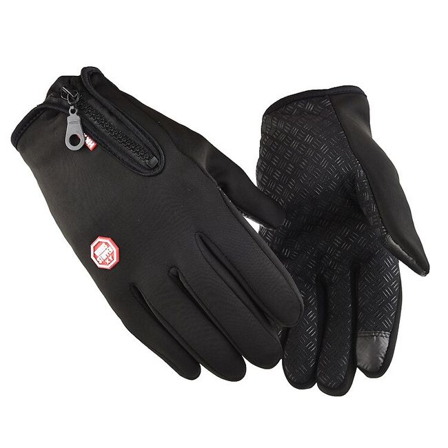 Warm Thermal Cycling Gloves Mens Black