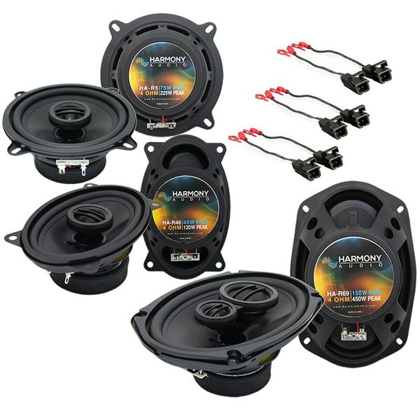 Cadillac Coupe DeVille 1990-1993 OEM Speaker Upgrade Harmony Speakers Package