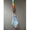 Chakra Gemstone Sun Catcher Crystal Rainbow Hanging Decoration Home Gift
