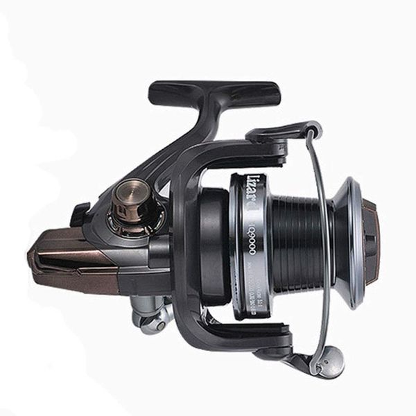 NUZAMAS HQ9000 Fishing Reels- 13+1 Ball Bearings, Light, Smooth Spinning Reels, Max 18kg Drag, Salt, Freshwater Bait and Lure Fishing, Right and Left Hand Retrieve