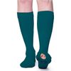 FITLEGS AES Grip, Below Knee - Extra Large - Teal