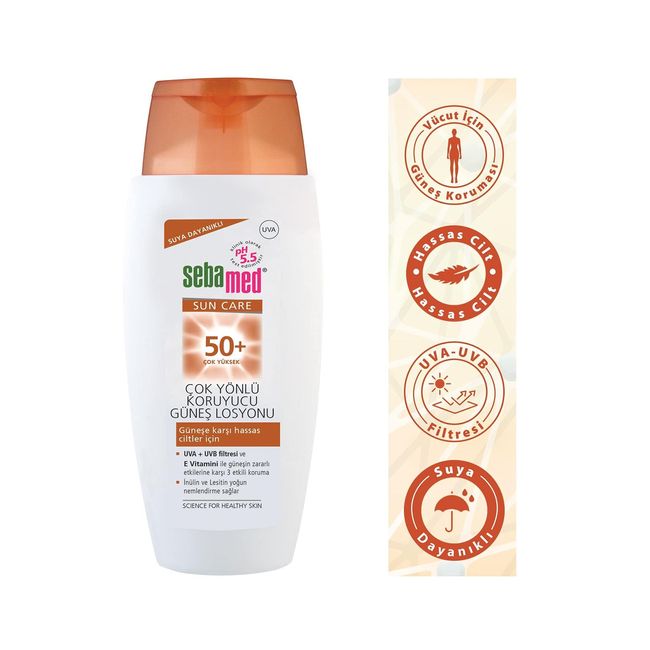 Sebamed Sun Care Güneş Koruyucu Losyon SPF 50 150 ml 1 Paket (1 x 150 ml)