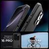 Spigen Liquid Air Case Compatible with iPhone 16 Pro - Matte Black