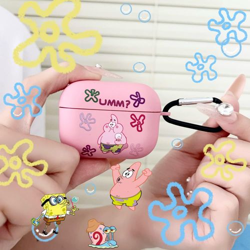 Cute Case for Airpod Pro/Pro 2 Gen Cases 2019/2022, Funny 3D Cartoon Kawaii Cool Cover with Cleaning Kit & Keychain for Apple Airpod Pro 2nd/1st Generation for Boys Girls Kids Teen，Pink PStar