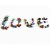 Mixed Natural Crystal 7 Chakra Stones, One Bag, About 100 Pieces, Weights About 160 Grams in Total, Small Size