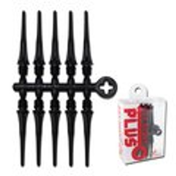 Fit Point PLUS (Fit Point PLUS) Dart Tip [Pack of 50] Black