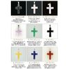Power Stone Cross Natural Stone Pendant