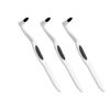 3Pcs Tooth Stain Remover, Teeth Cleaning Calculus Tool, Professional Teeth Whitening Polishing Cleaning Kit, Not Electric Cleaner Brush(White)