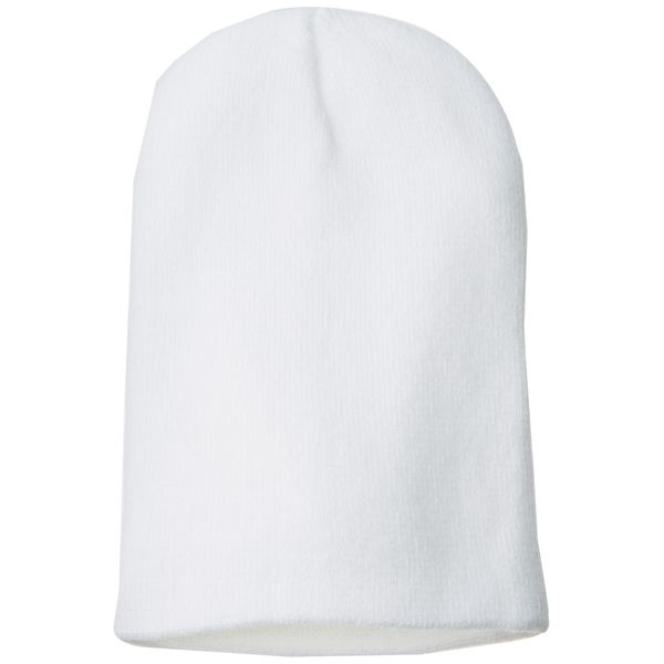 Clotth Unisex GERM-FD03-White Cold Weather Hat, White, One Size, White
