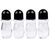 Refillable Glass Roll-On Deodorant Bottles (4-Pack) - Empty - 1.7 Oz (50 ml) - With Stickers - Twist Cap - For Homemade Natural Deodorant, Sunscreen, Moisturizer, etc.